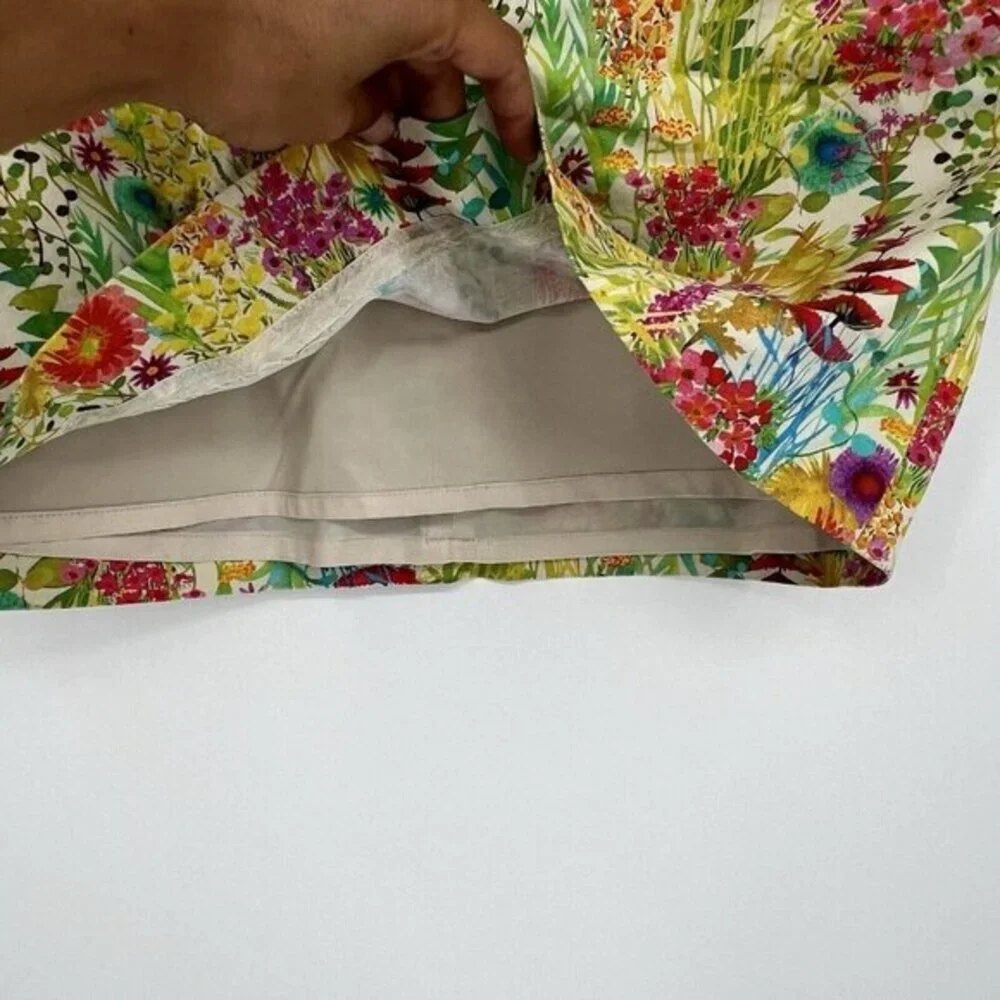 J. Crew Liberty Art Fabrics Size 0 Tresco‎ Floral Mini Preppy Colorful Summer